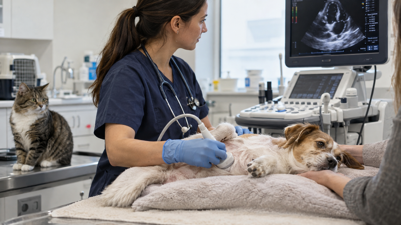 Kedi ve Köpeklerde Kalp Muayenesi: Ekokardiyografi Ne Zaman Gerekir?